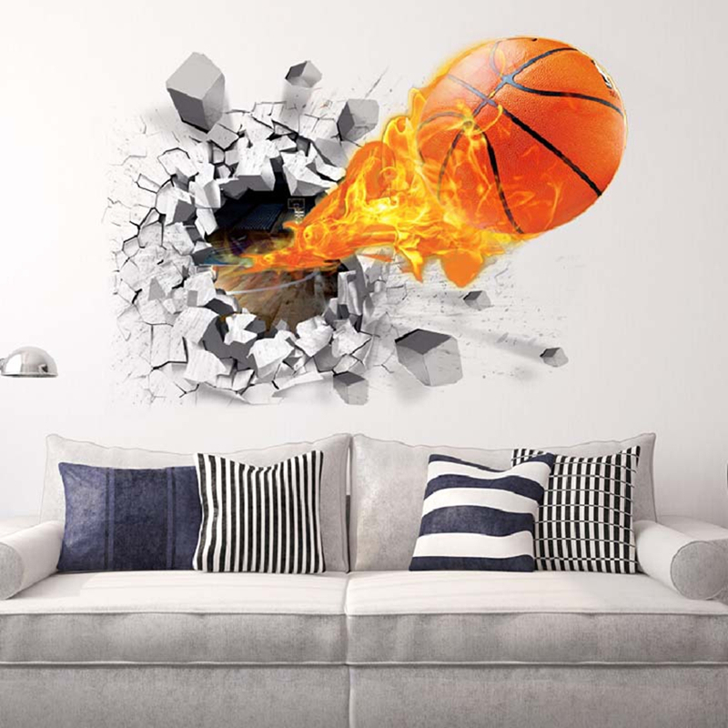 Aqua Sports Club - 3D Basketball Broken Wall Fly into