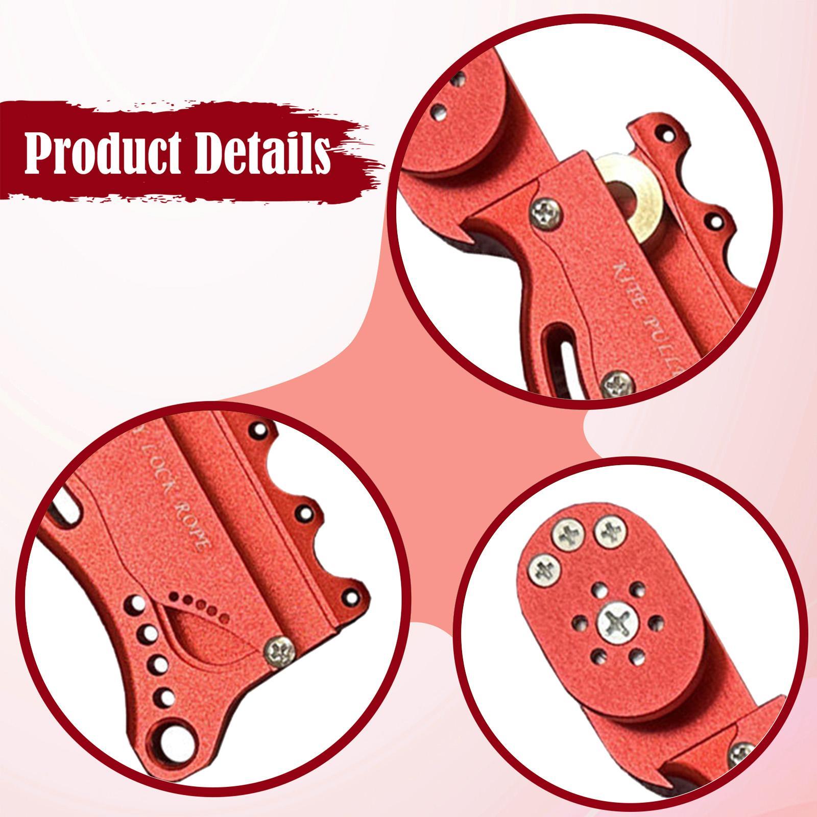 Kite Surf Bar Control - Professional Kite Puller String Lock Aluminum