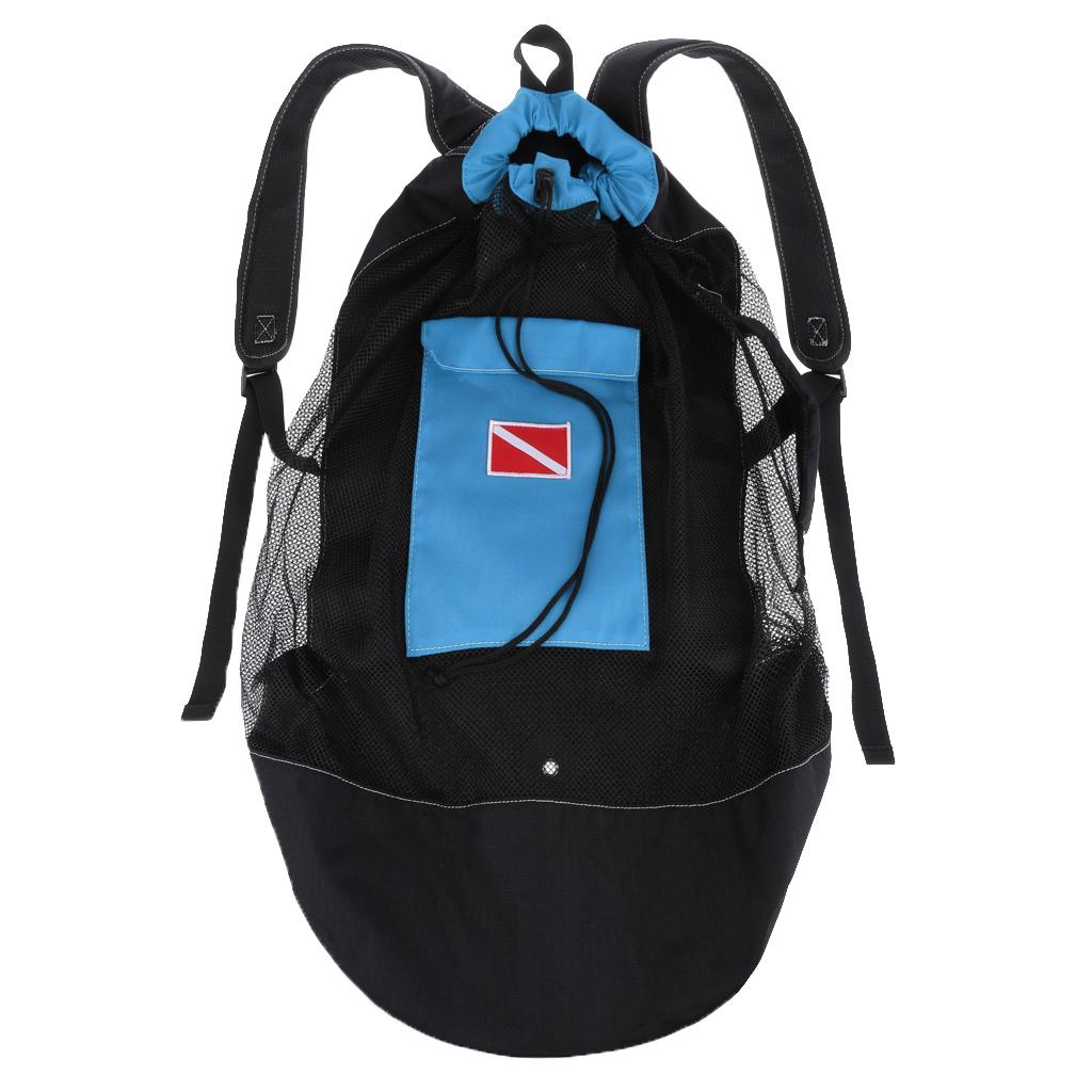 Snorkel Dry Top - Scuba Diving Mesh Backpack 80L Large