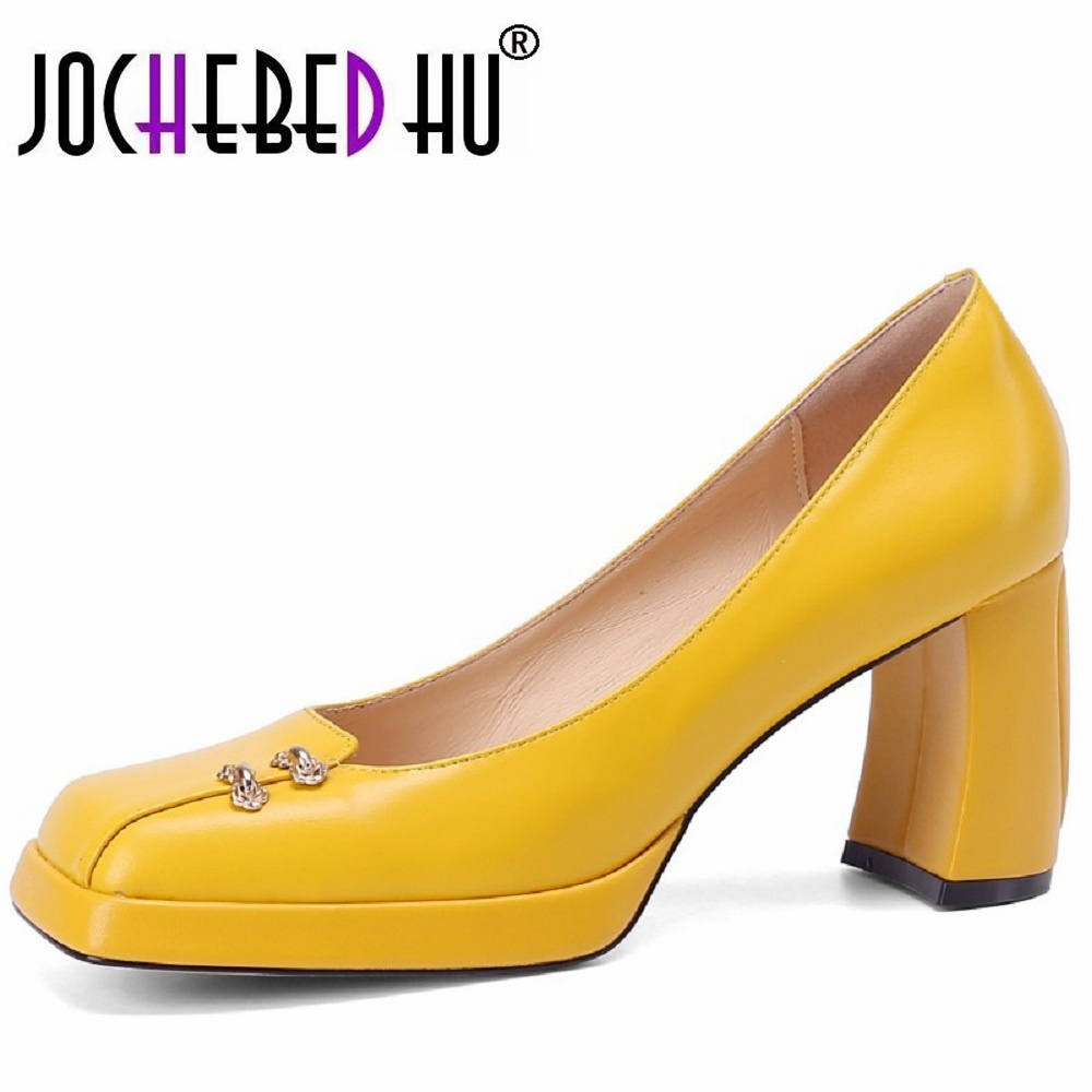 Aqua Sports Club - 【JOCHEBED HU】Size 33-40 Vuông Mũi Giày