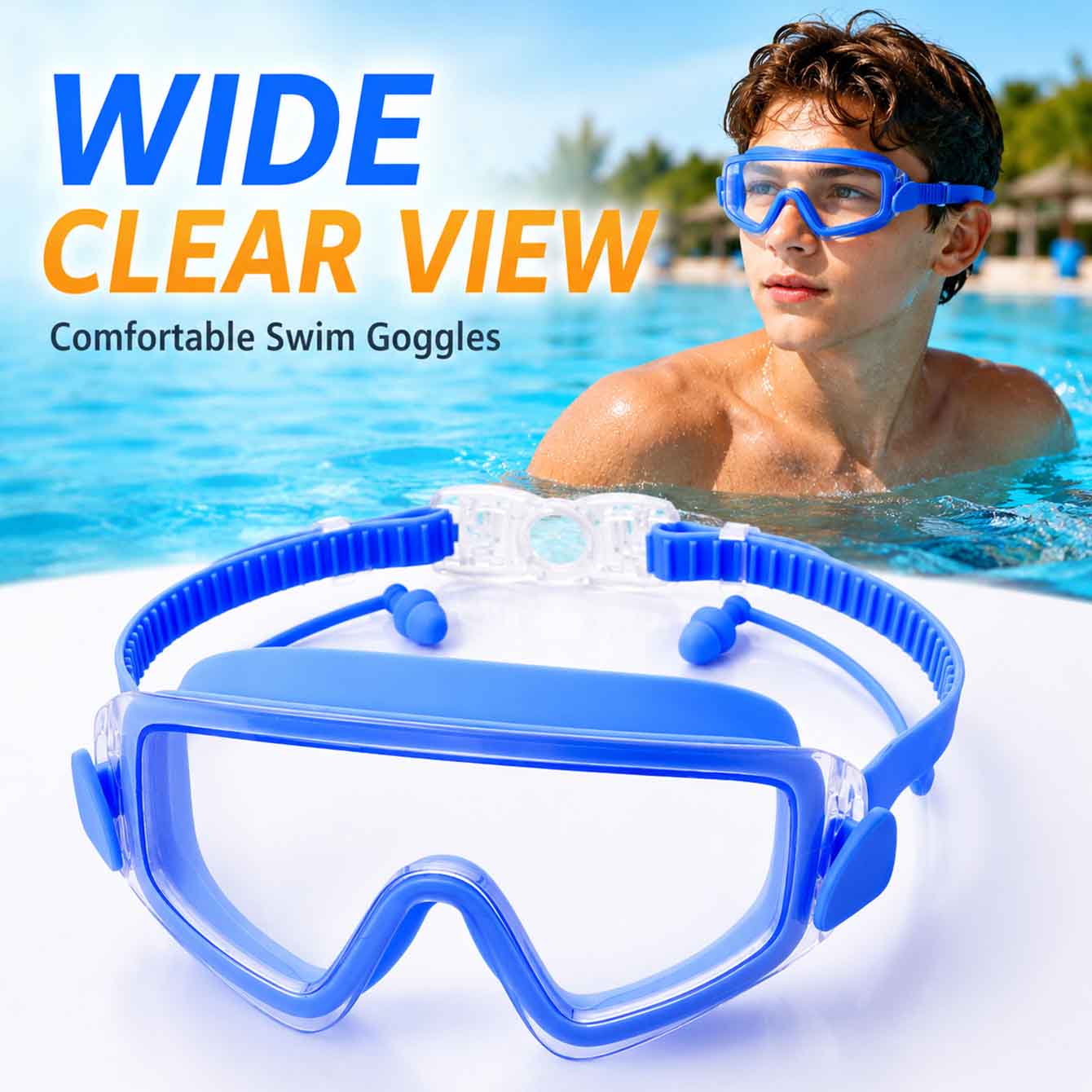 1PC Swim Goggles Snorkel Divin - đánh giá và giá Snorkel Dry Top