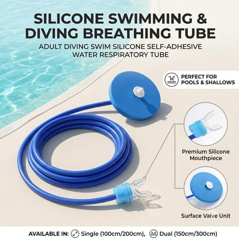 Adult Diving Swim Silicone Wat - đánh giá và giá Snorkel Dry Top