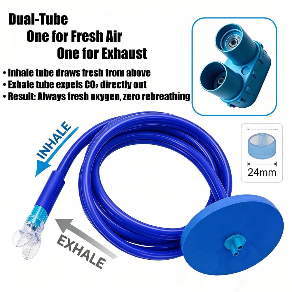 1PC Dry Top Snorkel Adults Div - đánh giá và giá Snorkel Dry Top