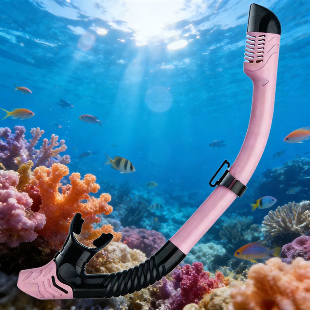 Silicone Diving Breathing Tube - đánh giá và giá Snorkel Dry Top