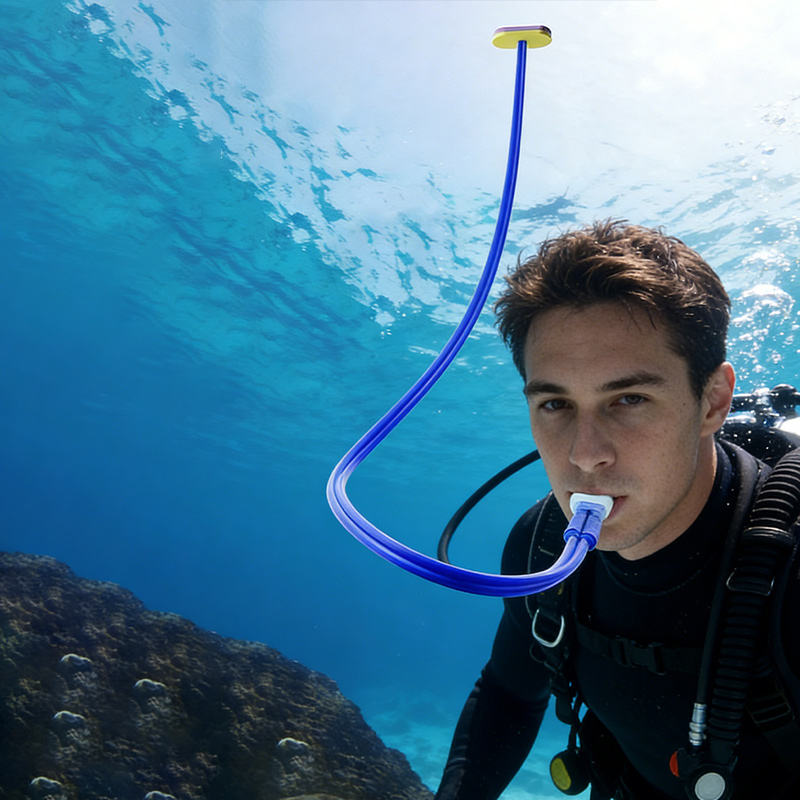 1/1.5/2/3m Adult Full Dry Resp - đánh giá và giá Snorkel Dry Top