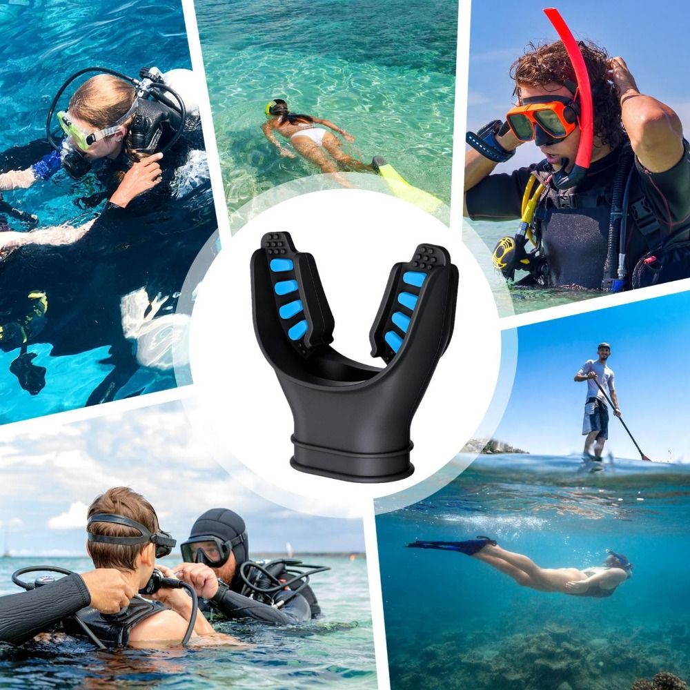 Silicone Scuba Diving Mouthpie - đánh giá và giá Snorkel Dry Top