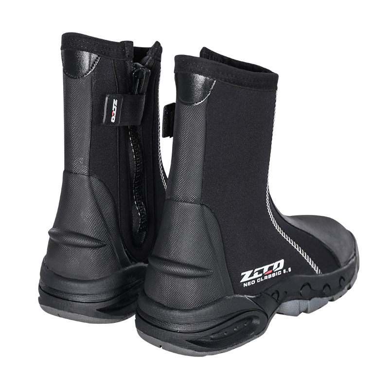 5mm Neoprene Dive Boots Wetsui - đánh giá và giá Snorkel Dry Top